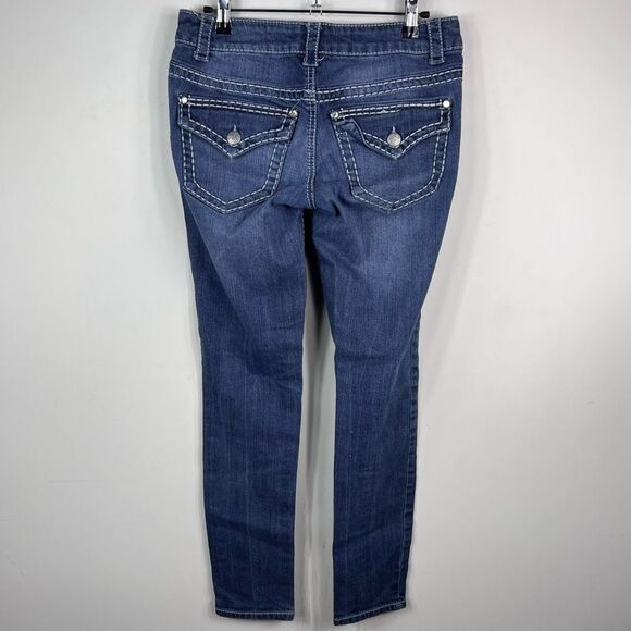 Paisley Sky Skinny Jeans - Picture 4 of 11